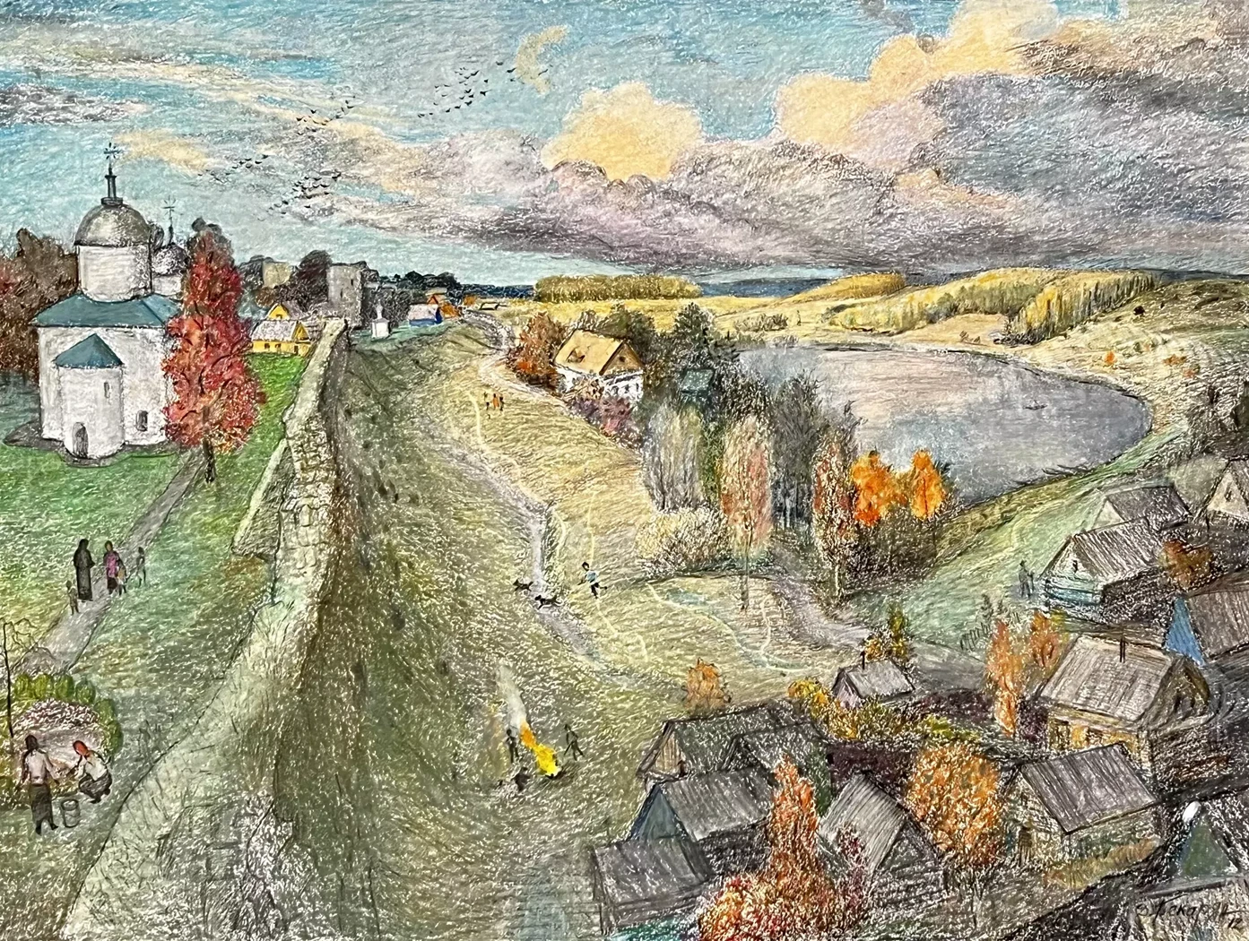 «Изборск», Бекарян Дзовинар Аровна, художник, купить картину