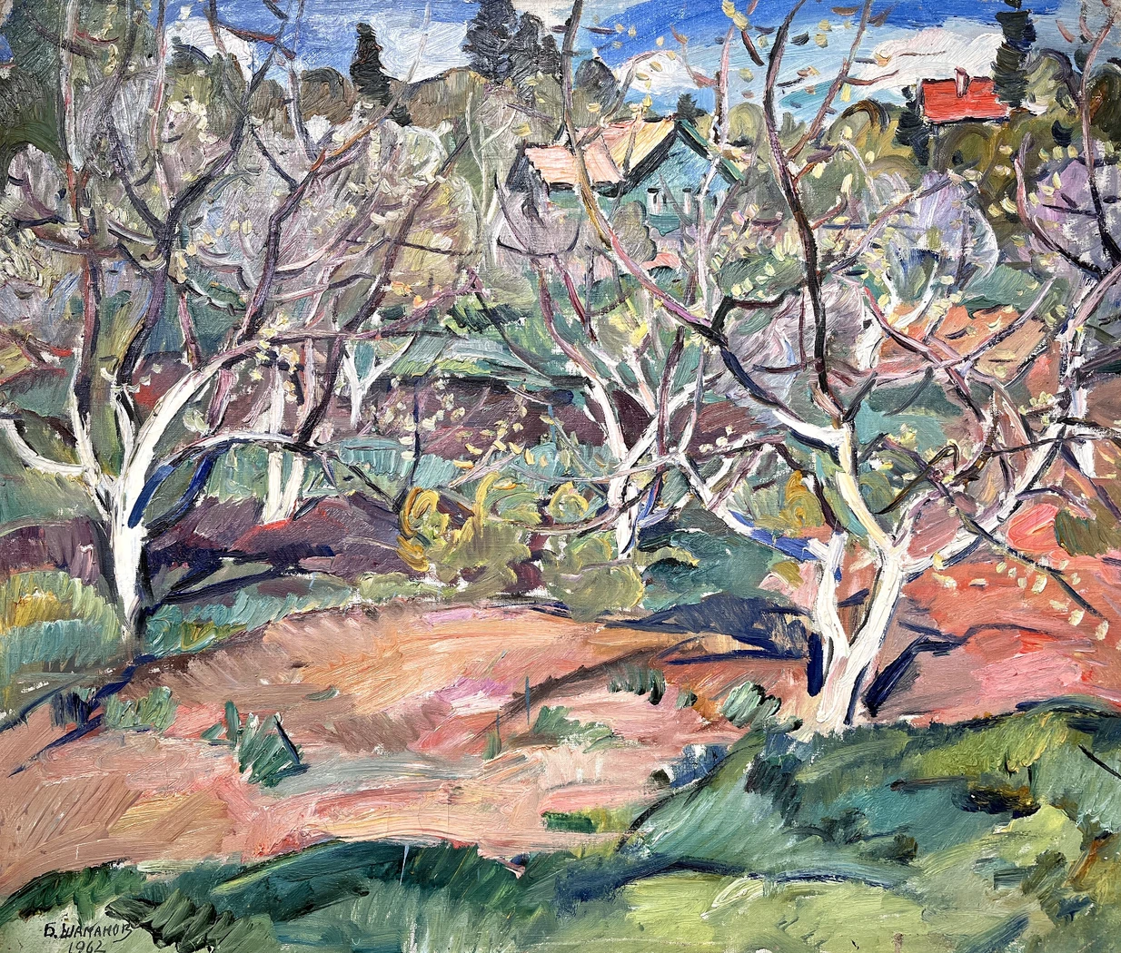 «Весна», Шаманов Борис Иванович, художник, купить картину
