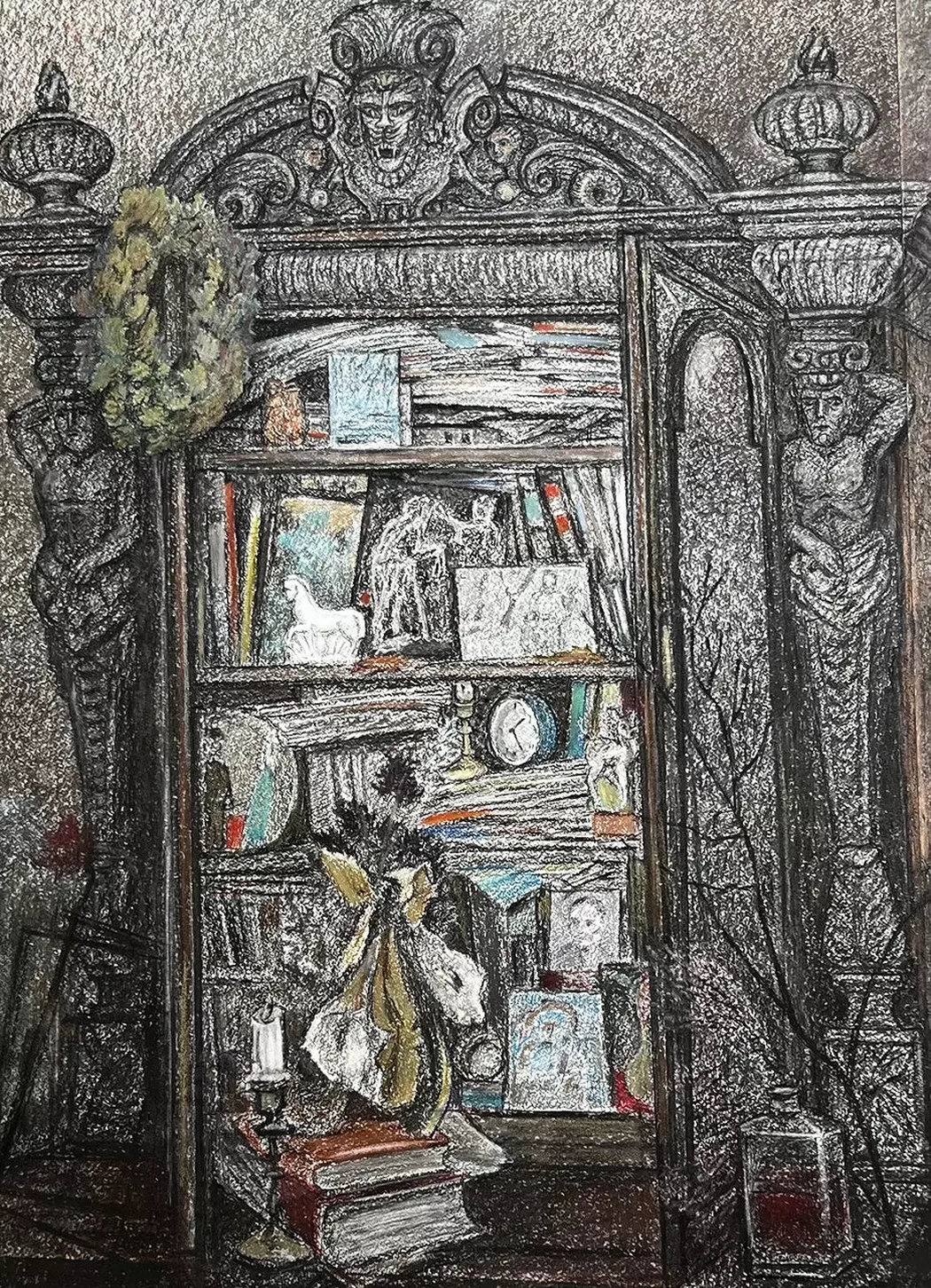 «Старинный шкаф», Бекарян Дзовинар Аровна, художник, купить картину 