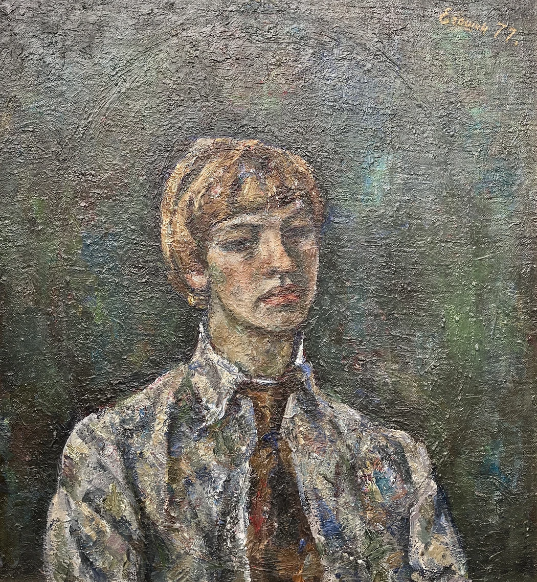 «Портрет сына»,Егошин Г.П., картина, живопись