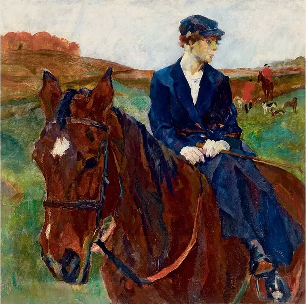 «Амазонка. Портрет жены Е. Стуловской», Френц Р.Р.