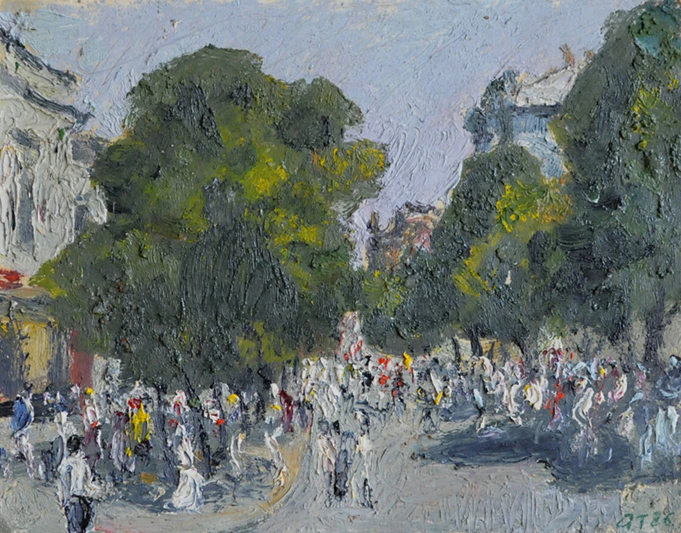 «Дерибасовская улица. Одесса.», 1986, Татаренко А.А.