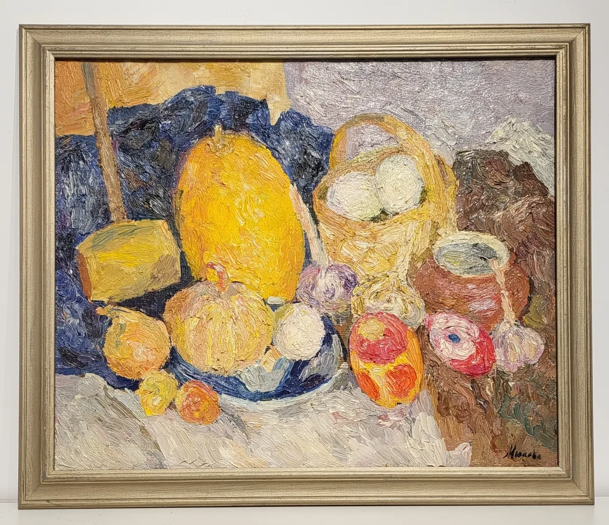 «Натюрморт с колотушкой», Милова Лидия Александровна, художник, купить картину, купить, работы, аукцион, живопись, галерея ОПХ, Bidspirit, бидспирит, магазин, выставка