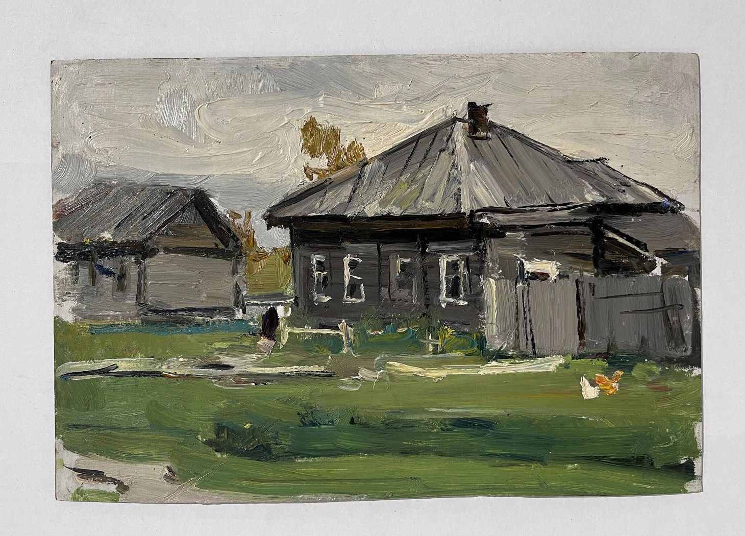 «Летний день. Домик в деревне», Тюленев Виталий Иванович, художник, купить картину