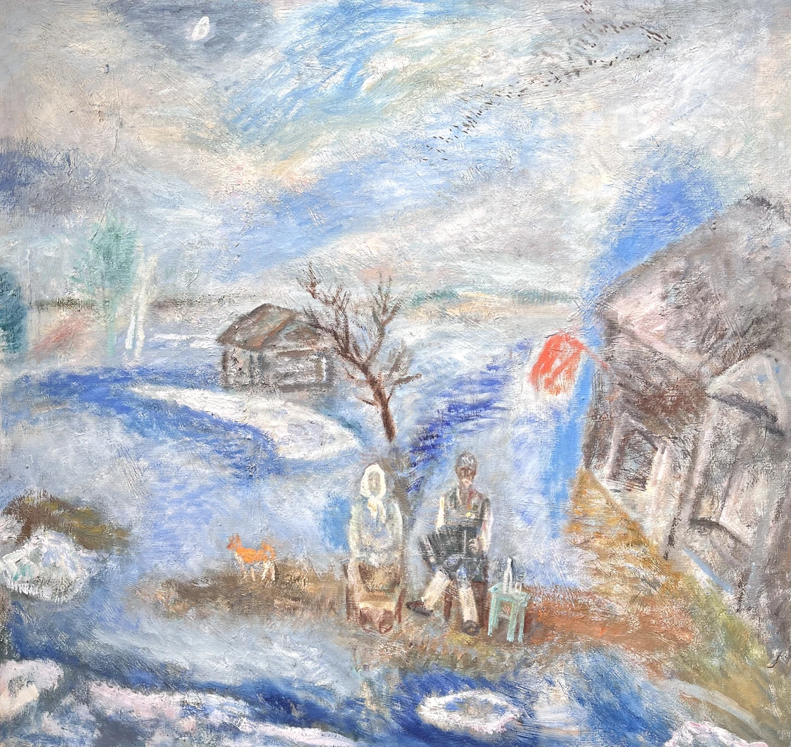 «День Победы», Тюленев В.И., картина, живопись