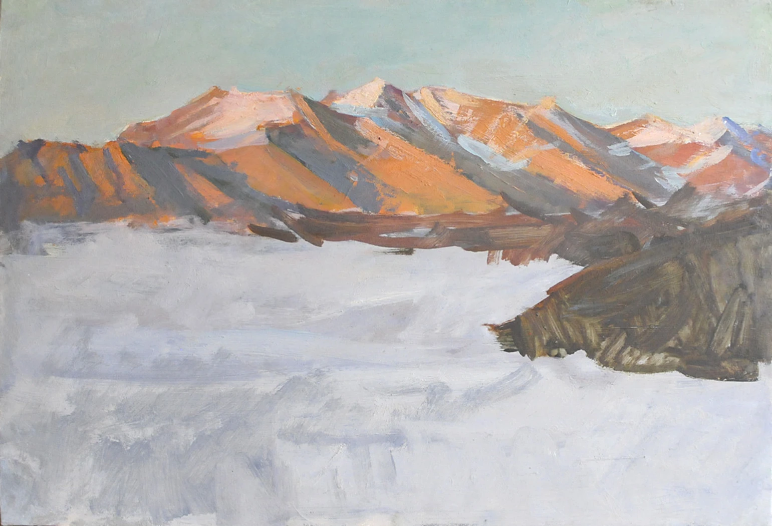 «Над облаками», 1960, Петров Б.С.