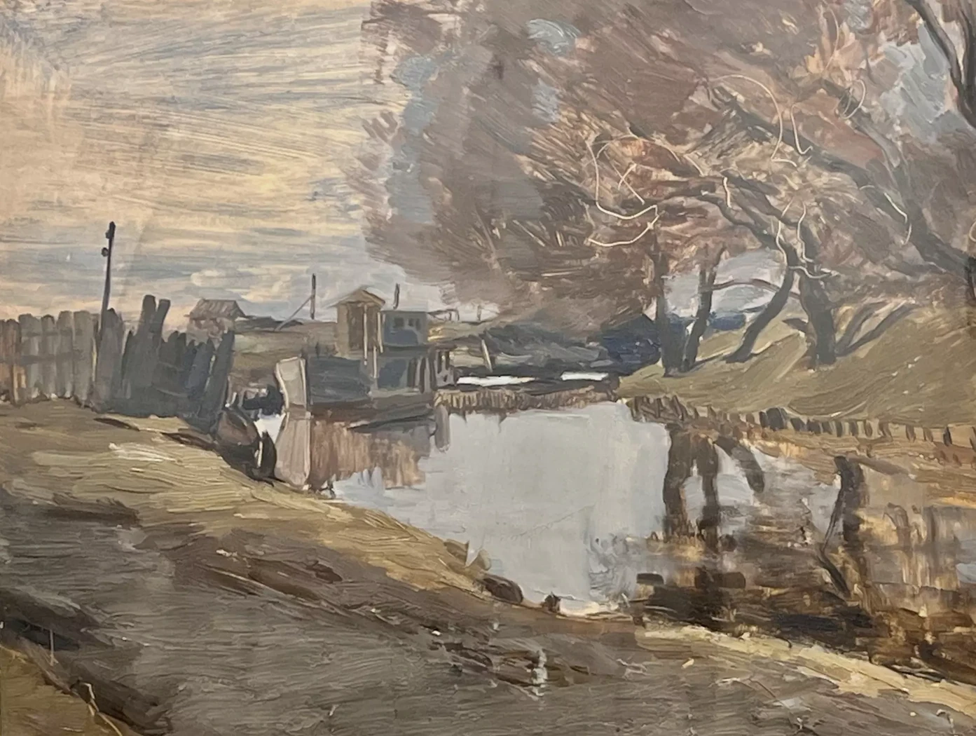 «Река Смоленка», Бекарян (Губанова) Дия Андреевна, художник, купить картину