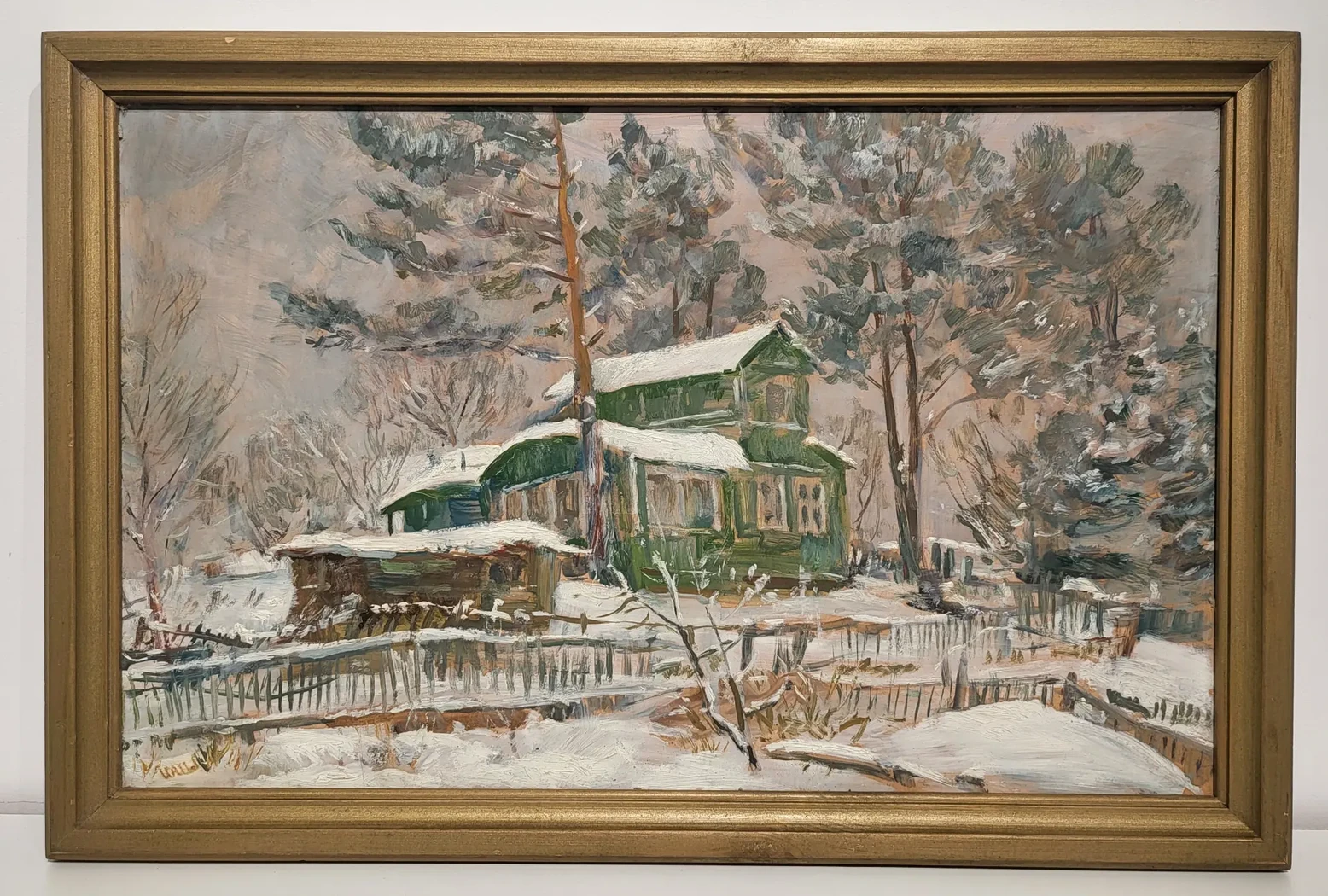 «Лемболово», Шаблыкин Юрий Михайлович, художник, купить картину, купить, работы, аукцион, живопись, галерея ОПХ, Bidspirit, бидспирит, магазин