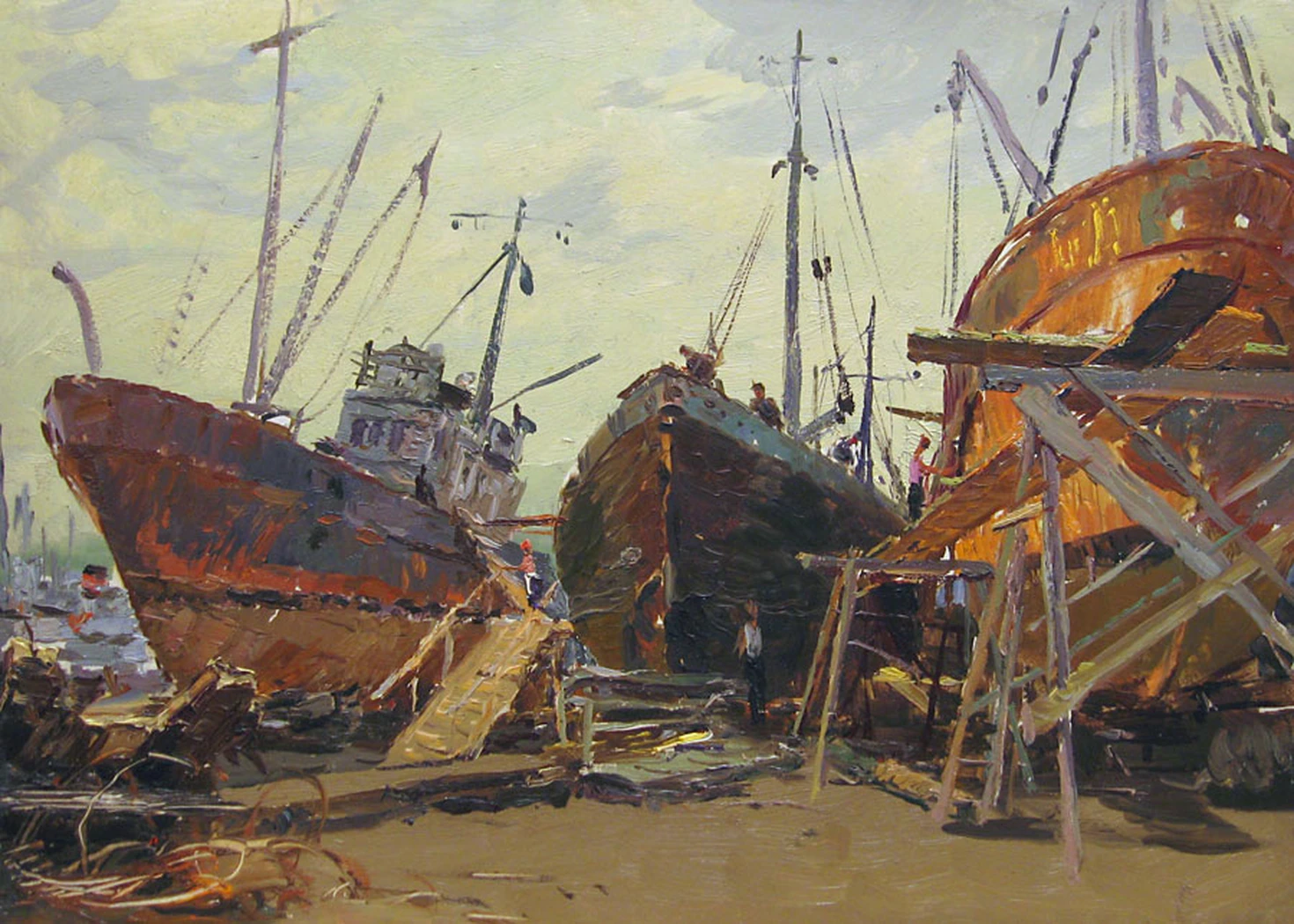 «Канонерский завод», 1956, Овчинников В.И.