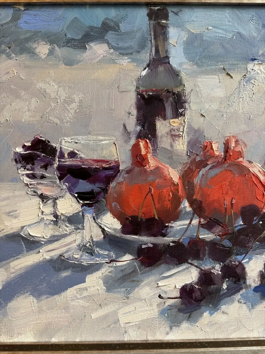 «Вино и гранаты», Алексеев Сергей, художник, купить картину.