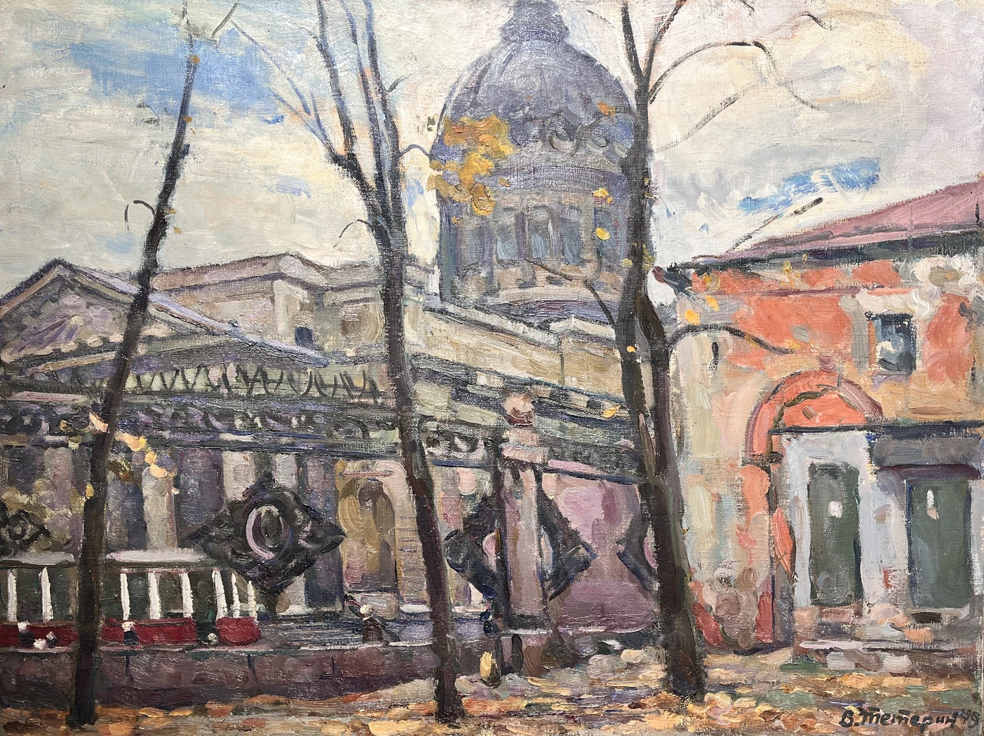 «Казанский собор», Тетерин В.К., картина, живопись