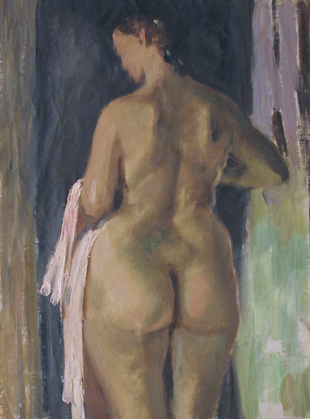 «Обнажённая», 1958, Самохвалов А. Н.