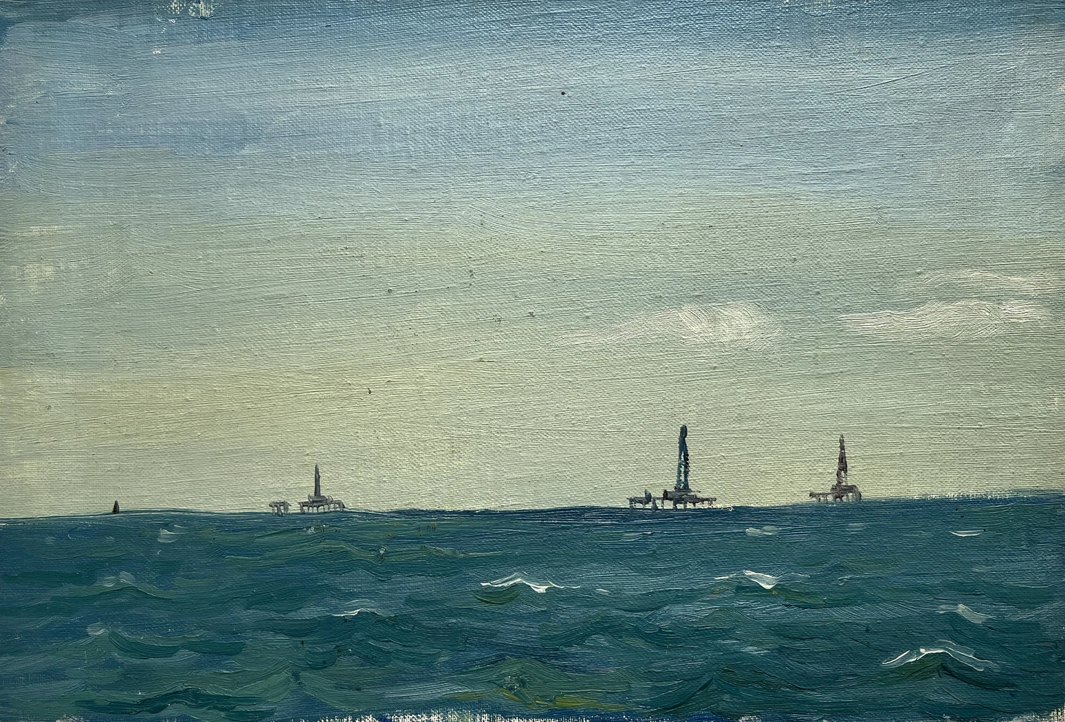 «Каспийское море», Кукушкин О.Г., картины, купить картину, художник, живопись