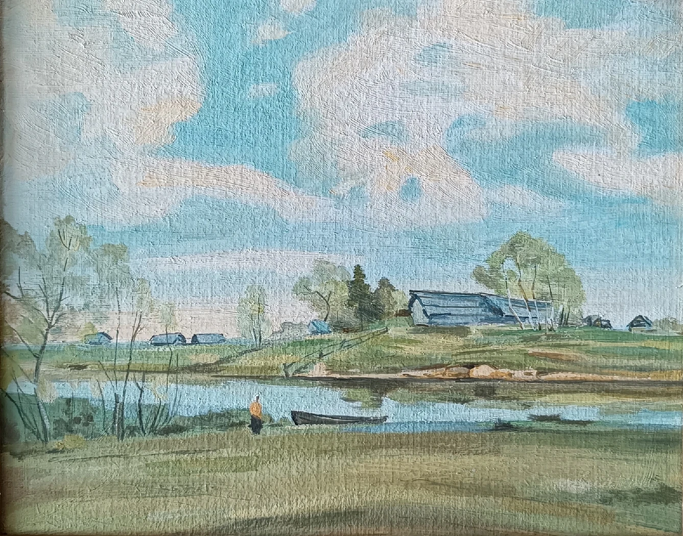 «Деревенский пейзаж» Орлов В.С.