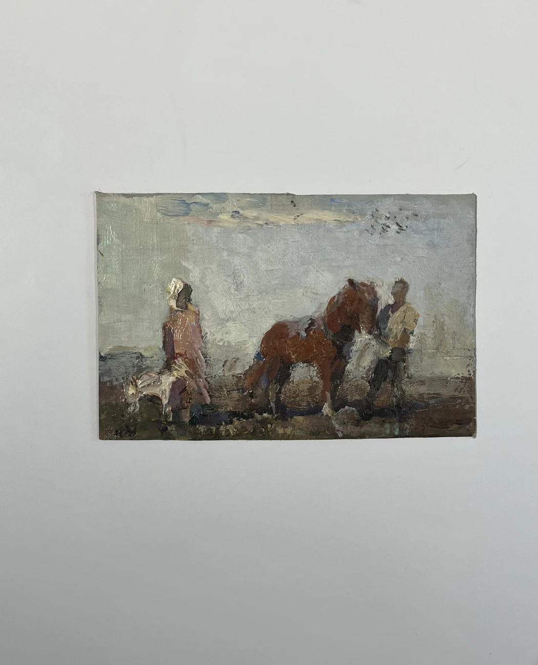 «Лошадь в поле»,А.Я.Николаев