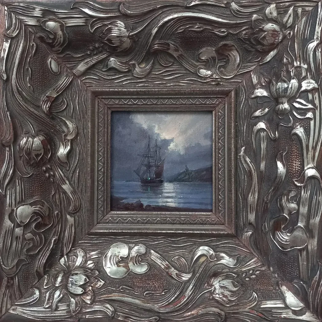 «Серебряные сумерки», Коваль Сергей, художник, купить картину.