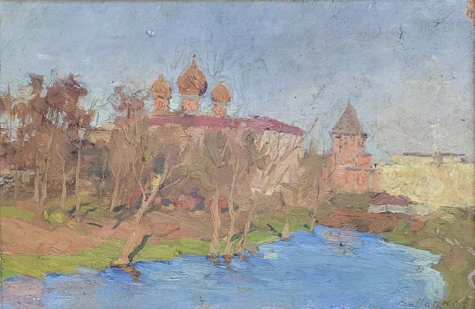«Измайловский монастырь», Попков В.Е., художник, купить картину