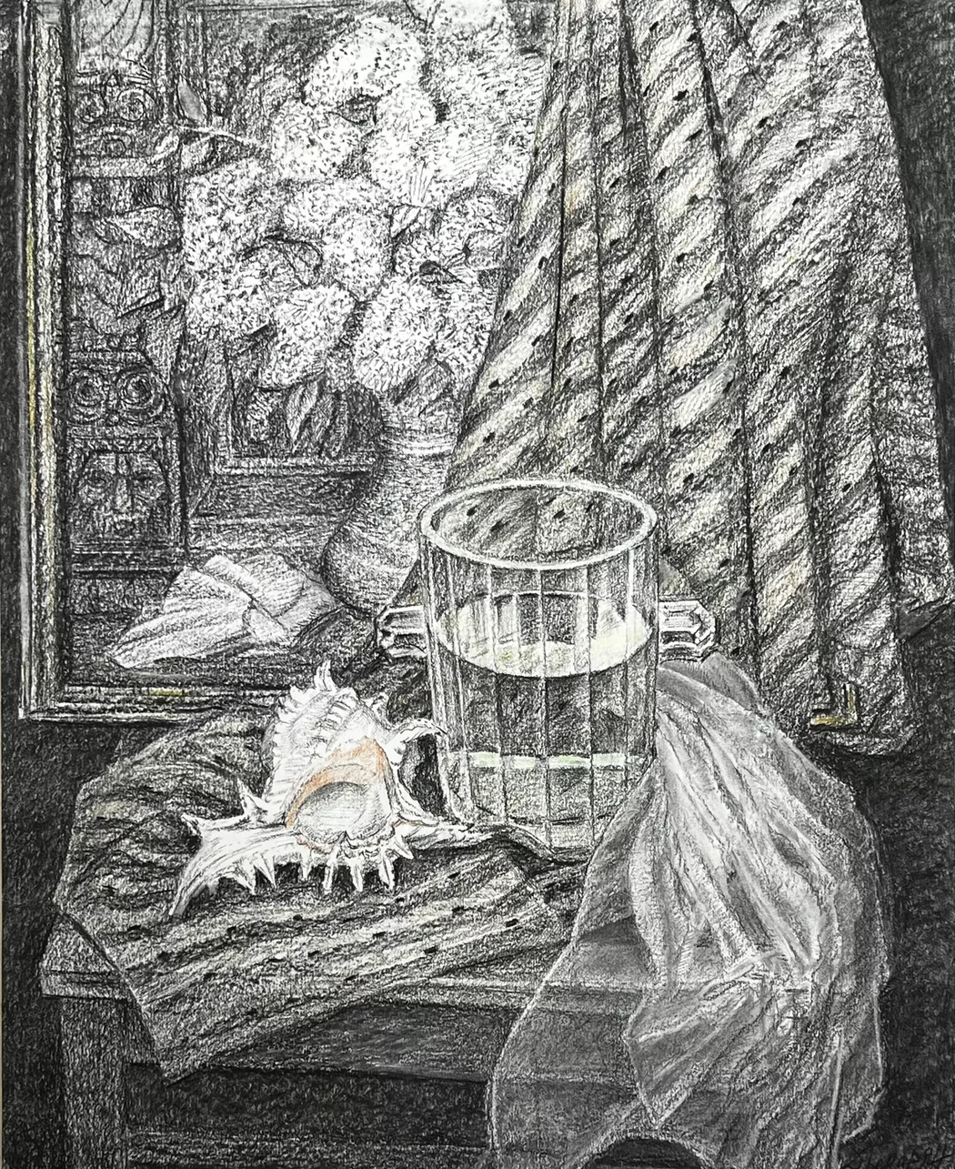 «Серебрянный натюрморт», Бекарян Дзовинар Аровна, художник, купить картину