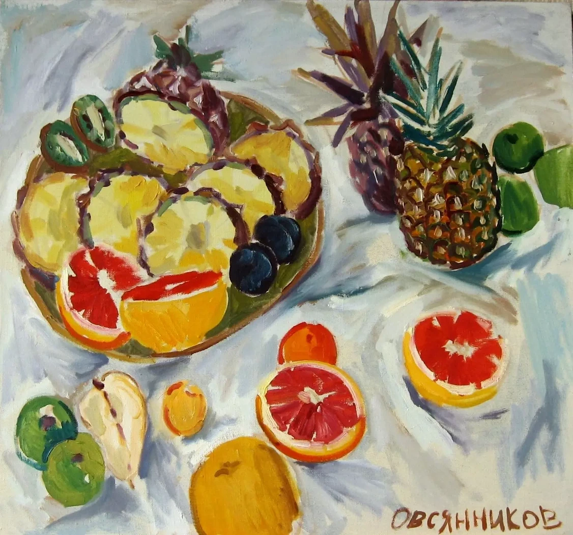 «Ананасы», Овсянников Илья, художник, купить картину