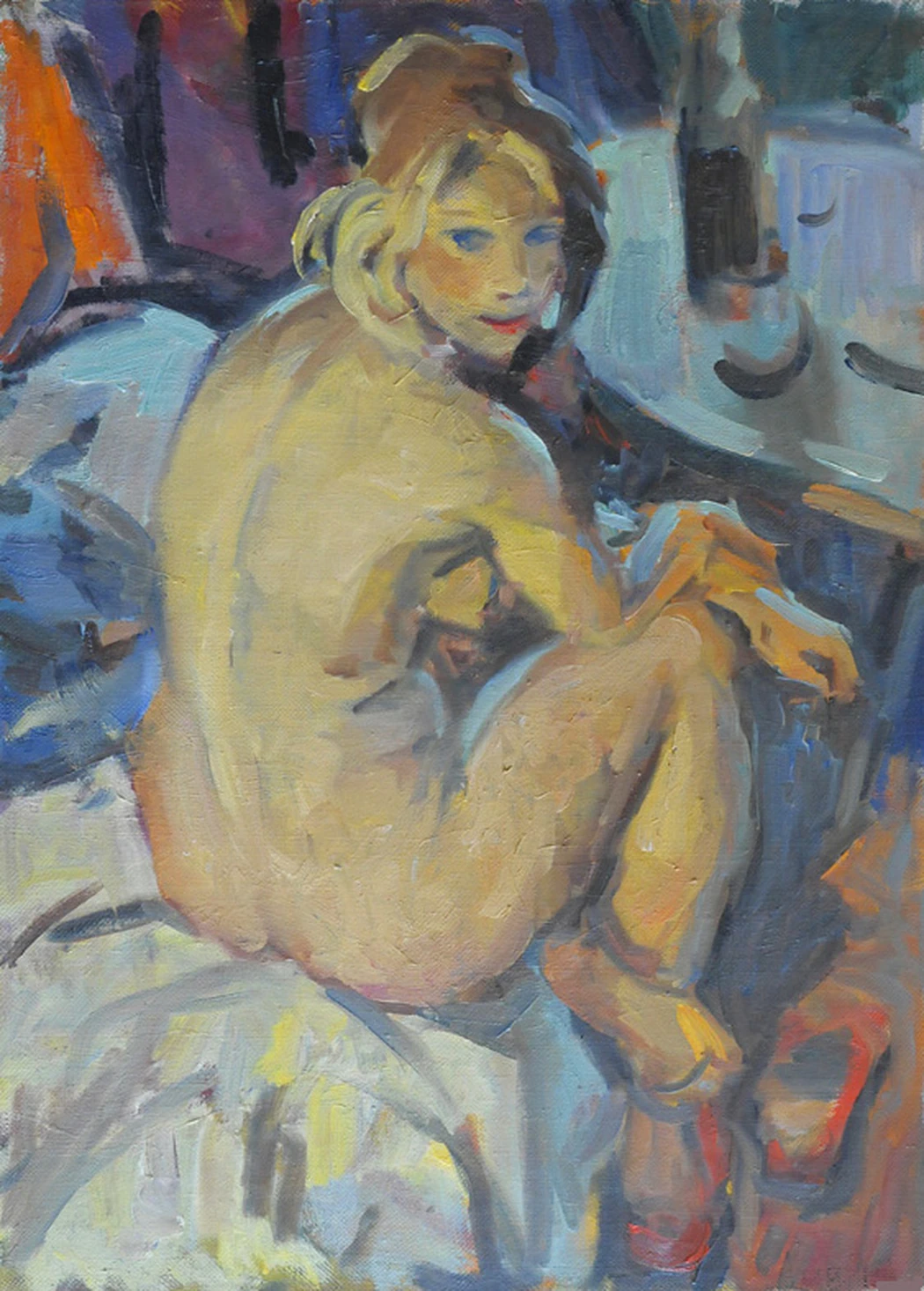 «Обнажённая», 1962, Русов Л.А.