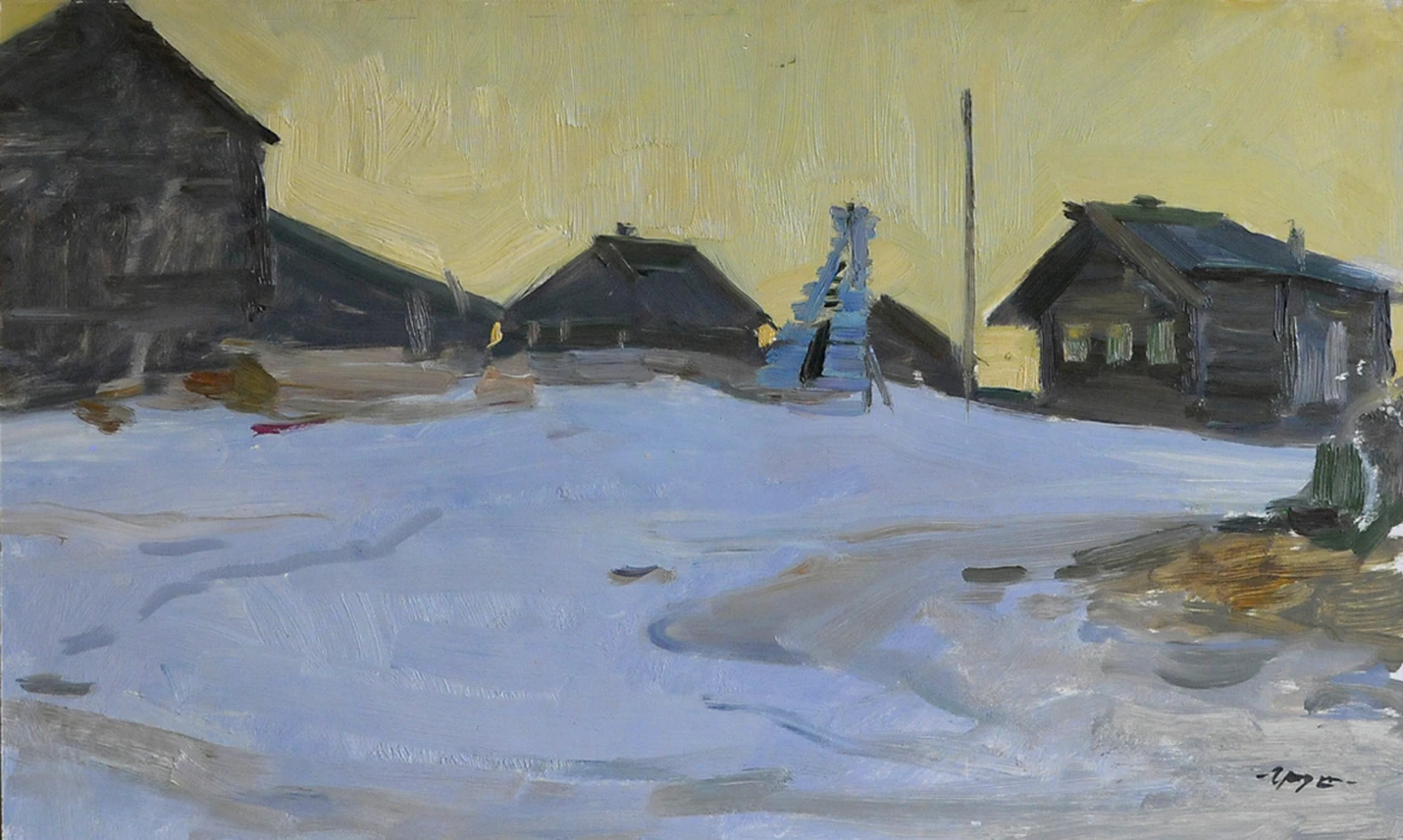 «Солнце зашло», 1969, Грушко А.Б.