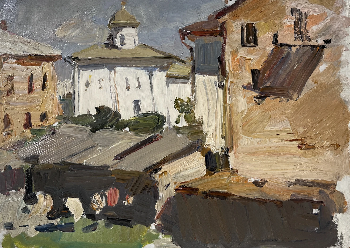 «Белокаменная церковь», Тюленев Виталий Иванович, художник, купить картину