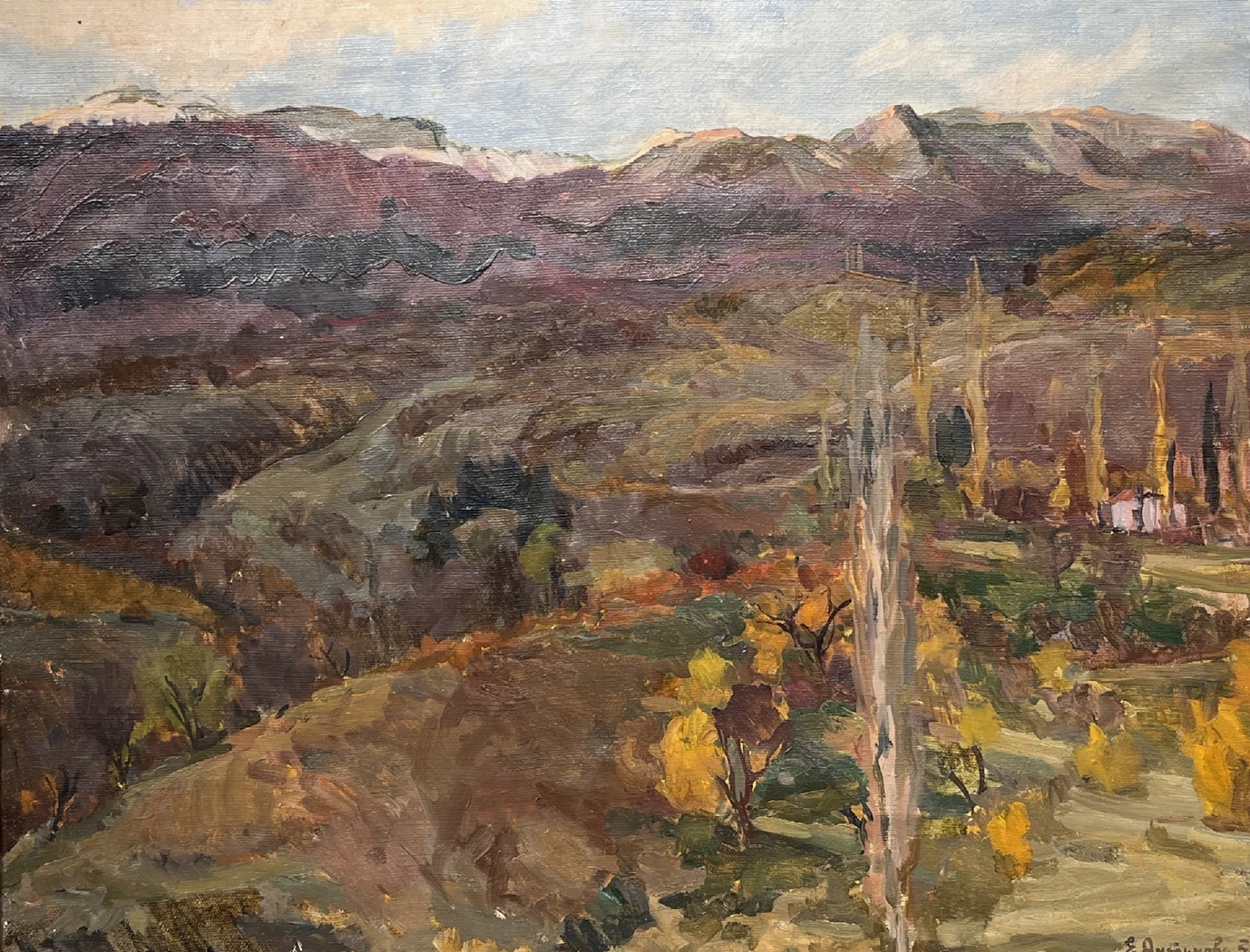 «В Крымских горах», Антипова Евгения Петровна, художник, купить картину
