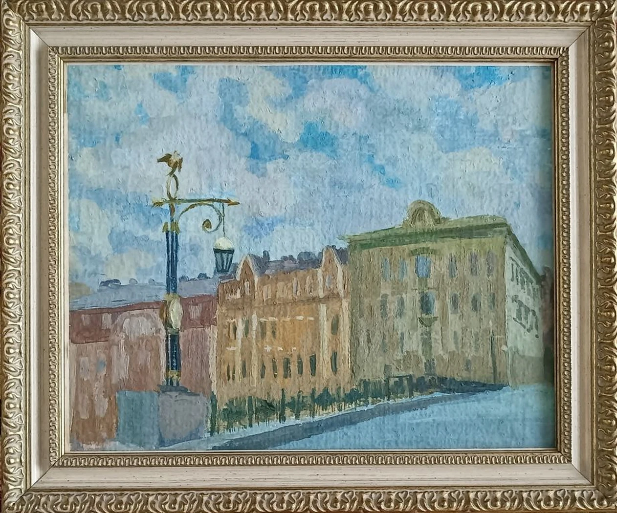 «Городской пейзаж», Акимов Александр Александрович, художник, купить картину