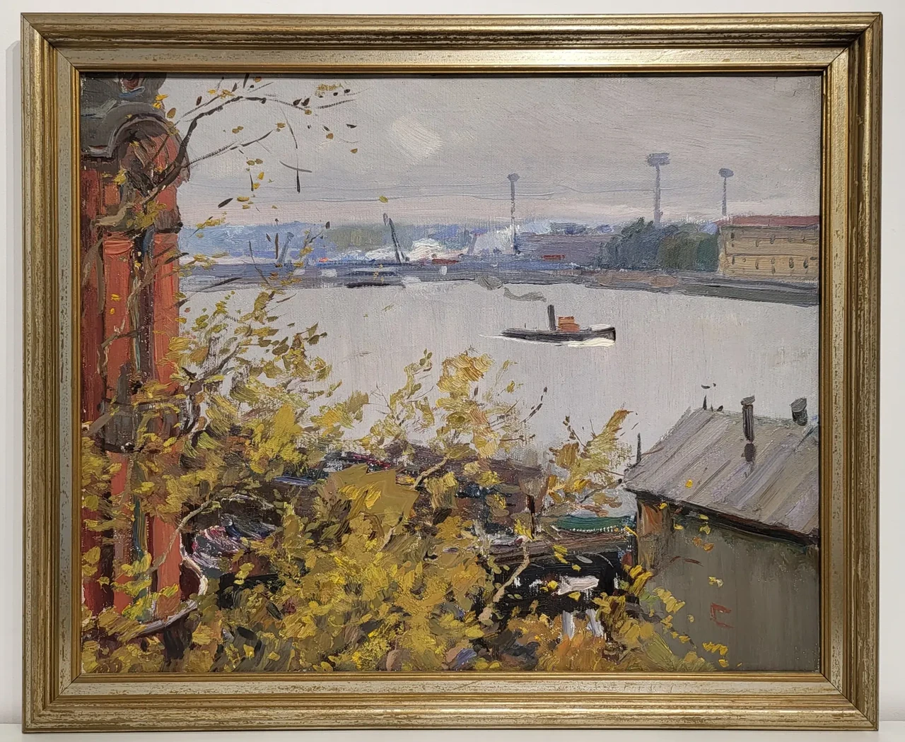 «М. Нева», Прошкин Владимир Викторович, художник, купить картину, купить, работы, аукцион, живопись, галерея ОПХ, Bidspirit, бидспирит, магазин