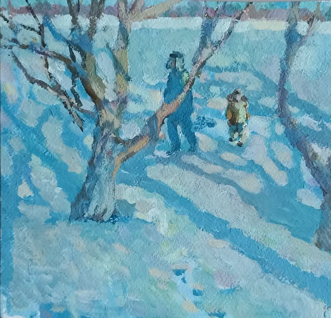 «Зимний пейзаж» Ефимов В.П.
