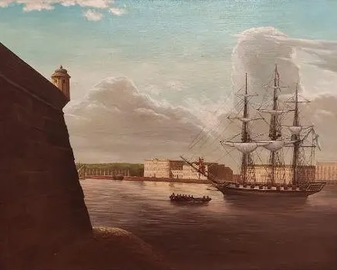 «Санкт-Петербург, 1820», Жебровский И., художник, купить картину.
