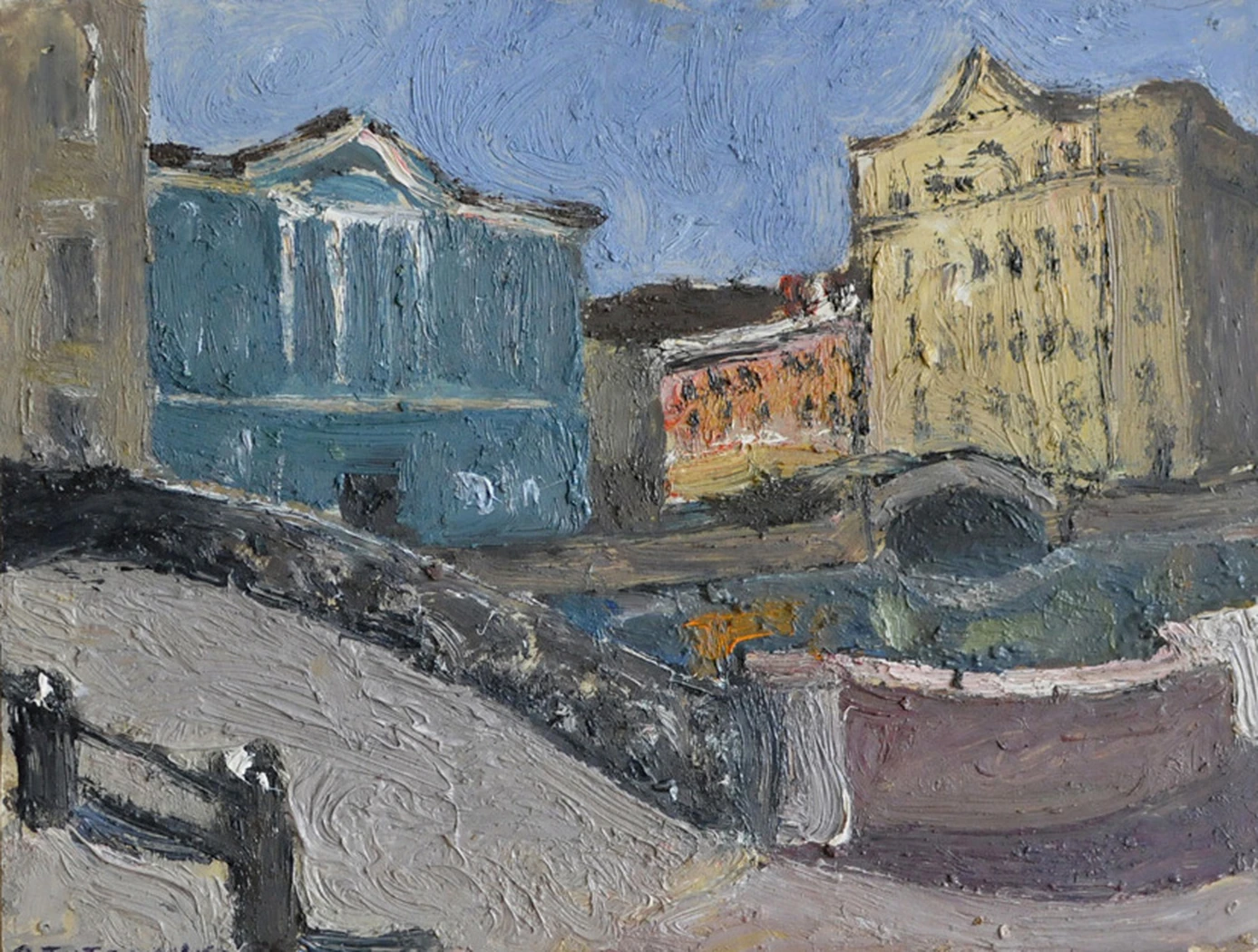 «Ленинград. У Мойки.», 1976, Татаренко А.А.