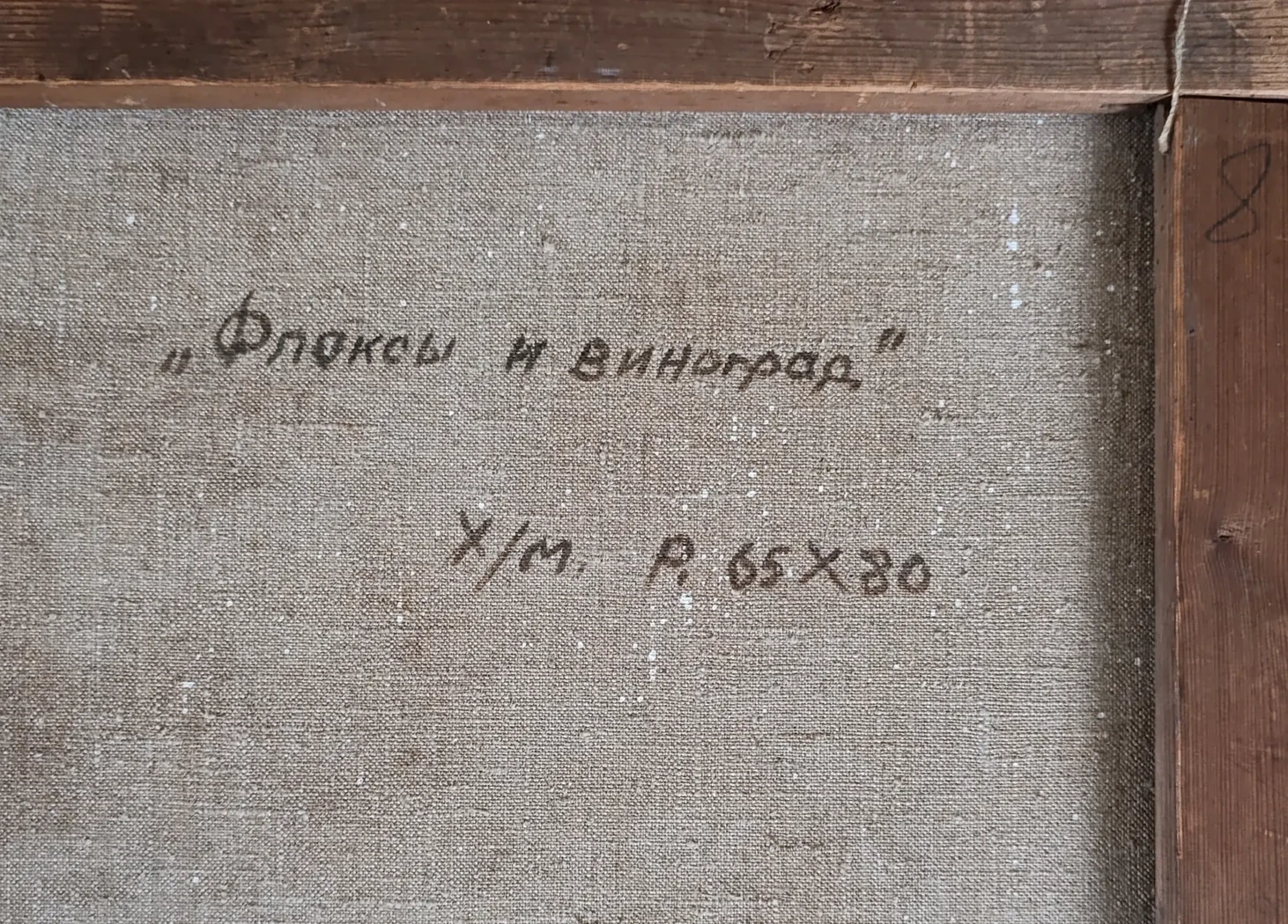 «Флоксы и виноград»