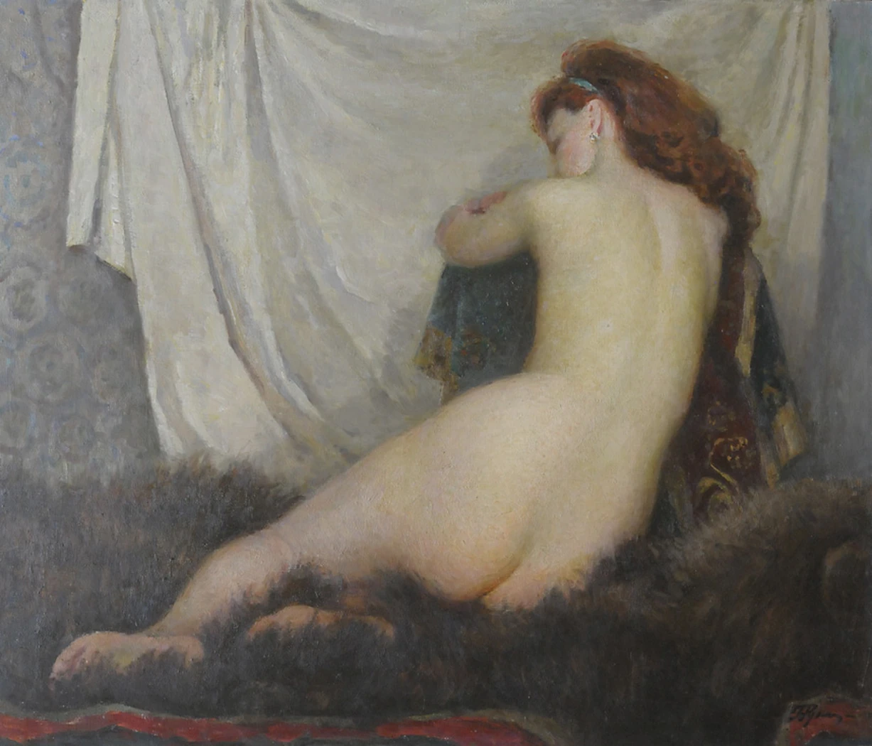 «Обнажённая», 1960, Румянцева Г.А.