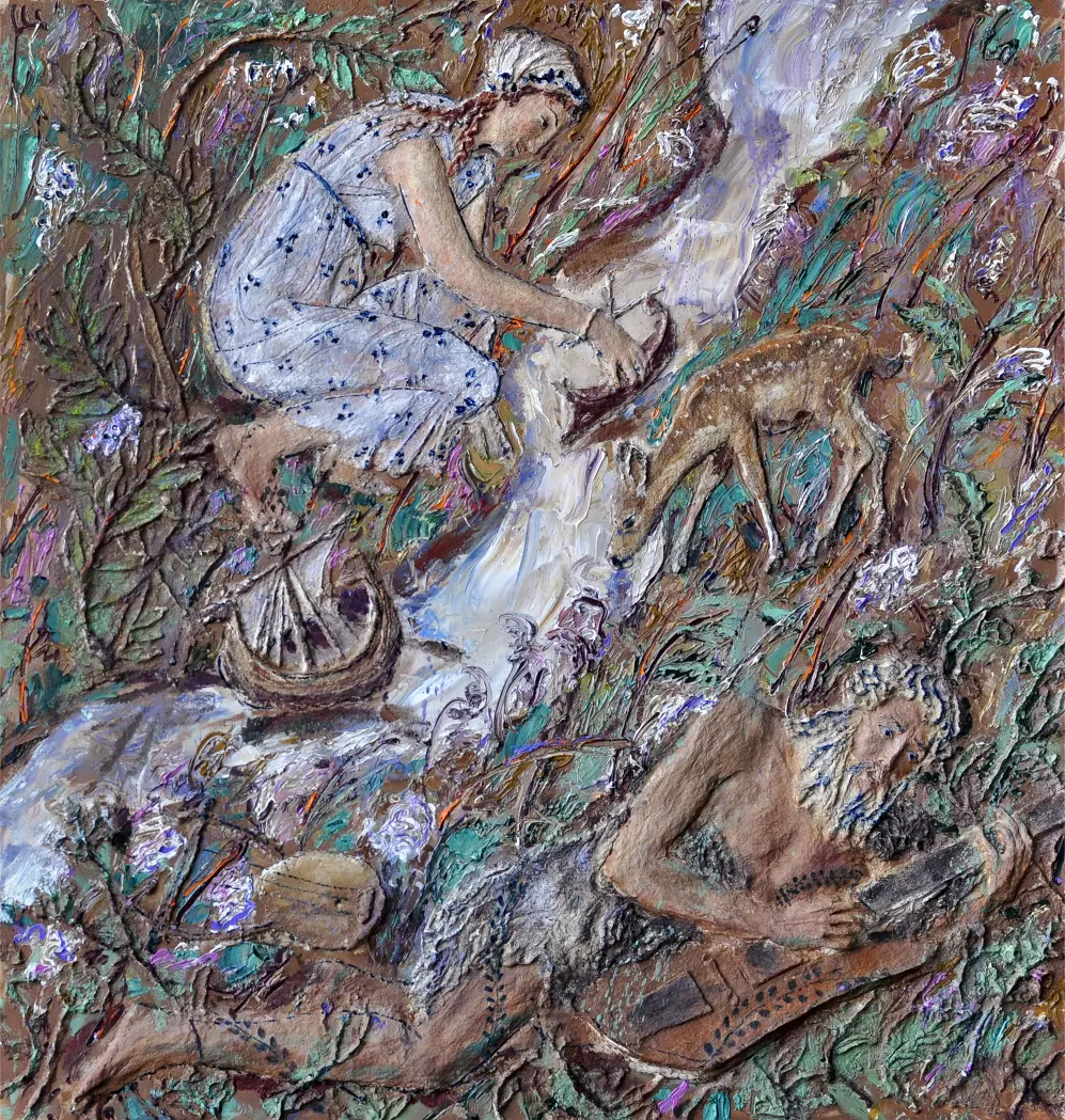 «Река времени», Олевский Федор, купить картину.