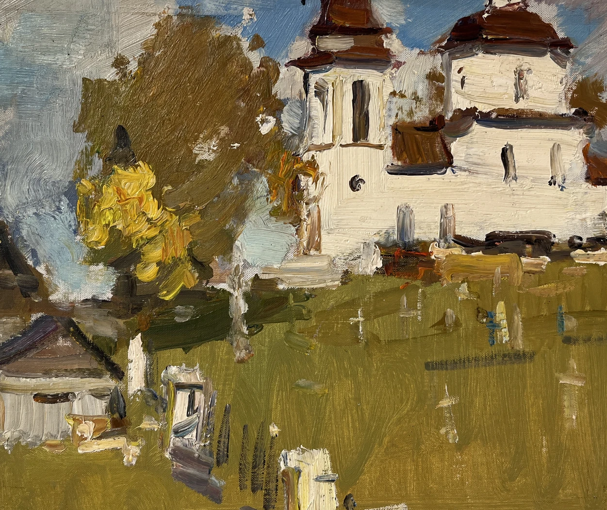 «За собором», Тюленев Виталий Иванович, художник, купить картину