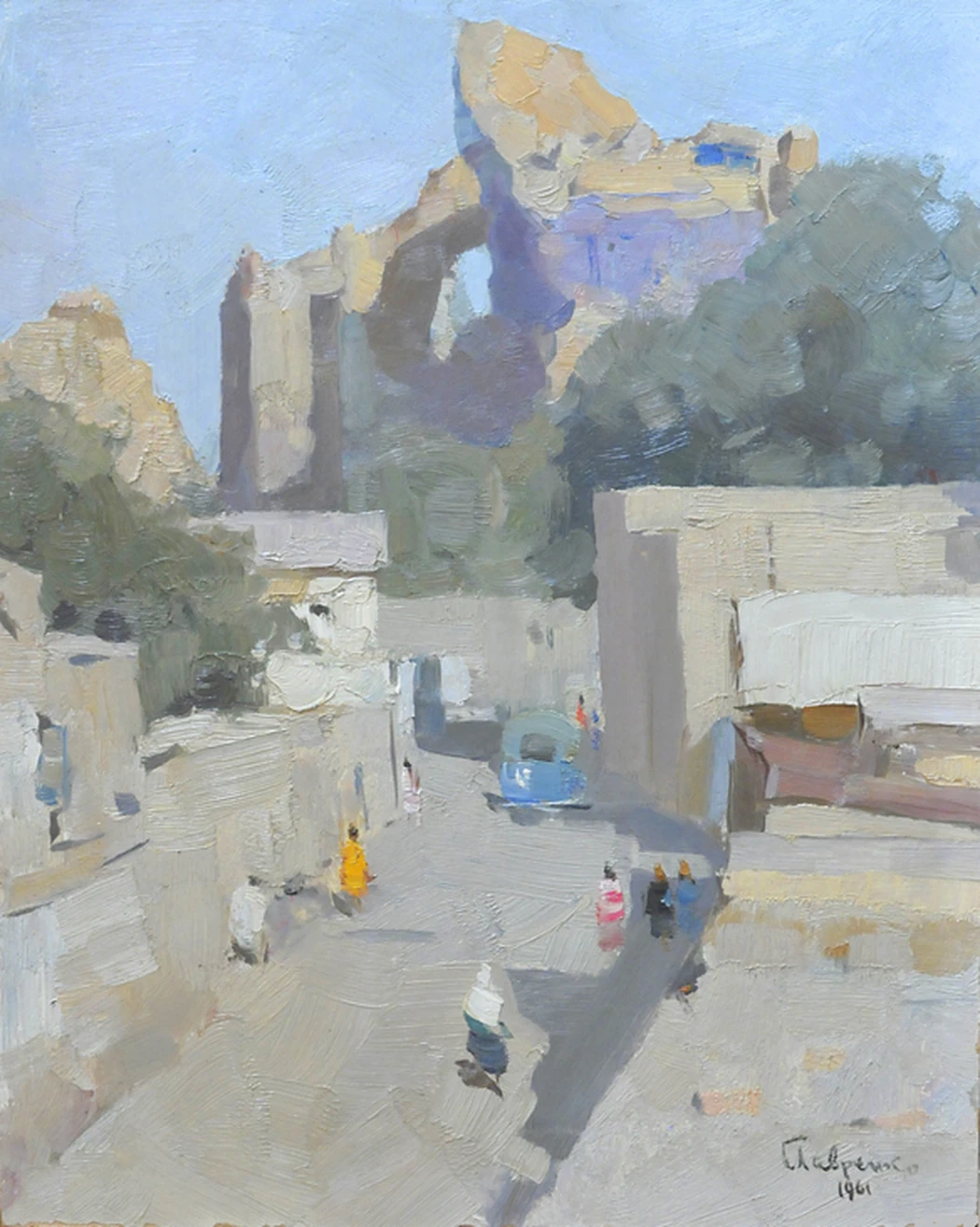 «Мечеть Биби-Ханым», Лавренко Б.М., 1961