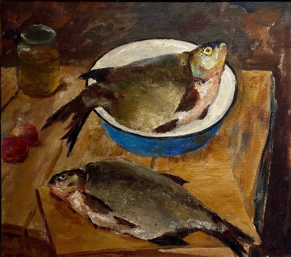 «Лещи», Обозненко Дмитрий Георгиевич, художник, купить картину, купить, работы, аукцион, живопись, галерея ОПХ, Bidspirit, бидспирит, магазин, выставка