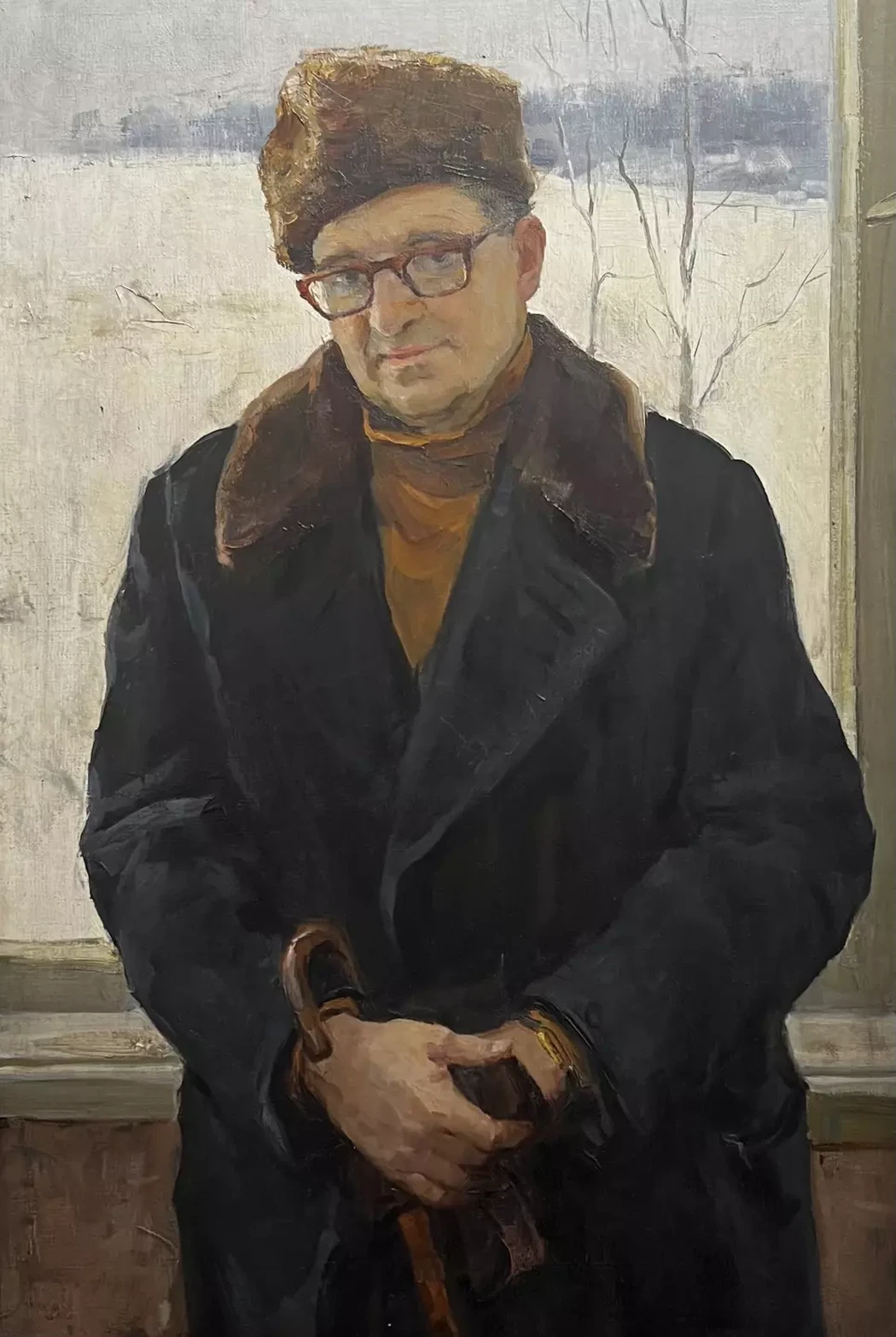 «Портрет искусствоведа профессора Бродского И.А.», Пентешин Иван Мильевич, художник, купить картину.