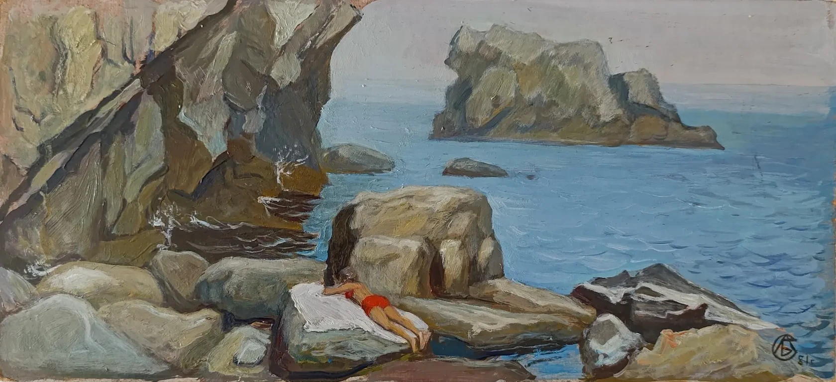 «В Крыму» Семёнов Б.А.
