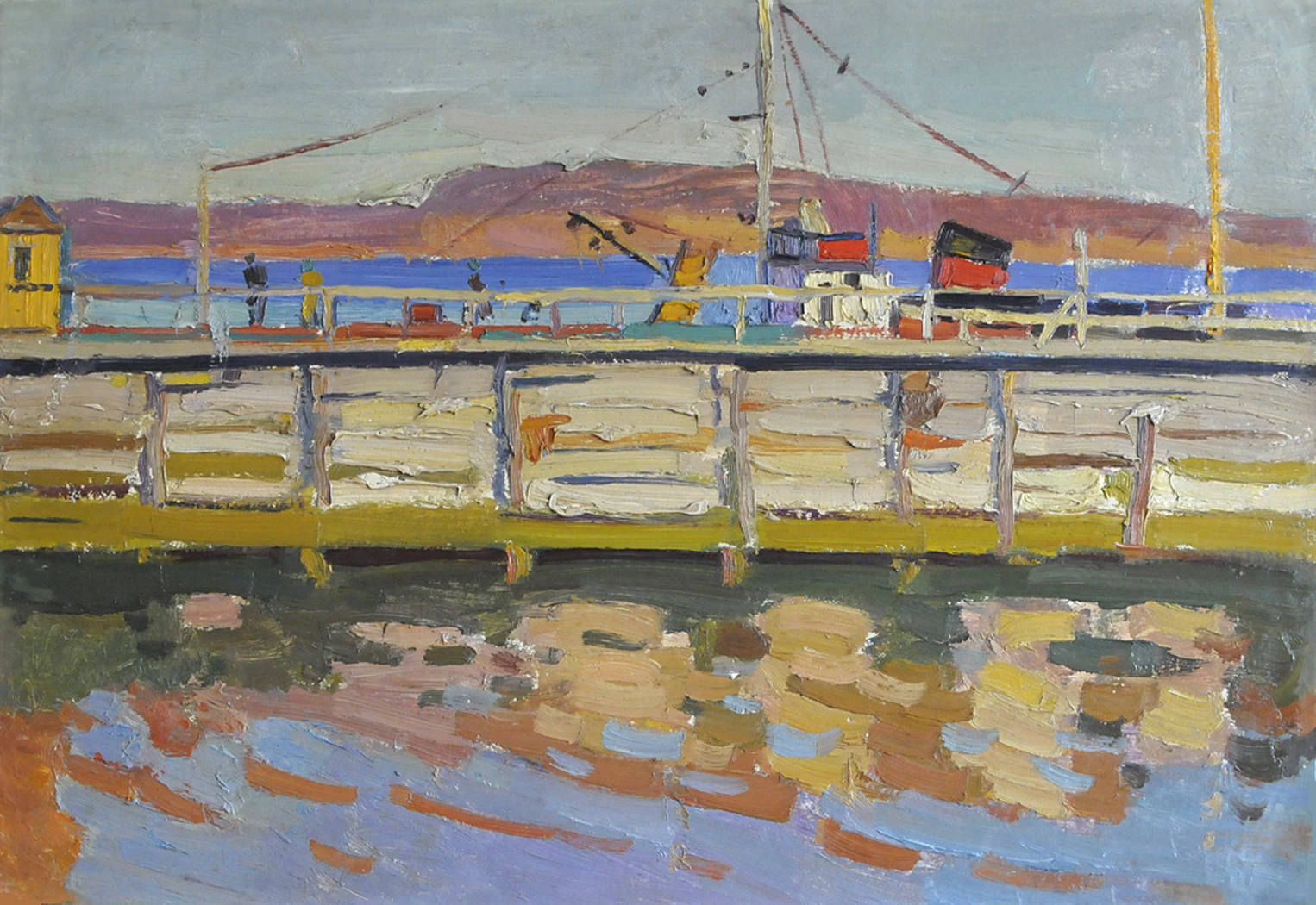 «Причал. Кандалакша.», 1967, Позднеев Н.М.