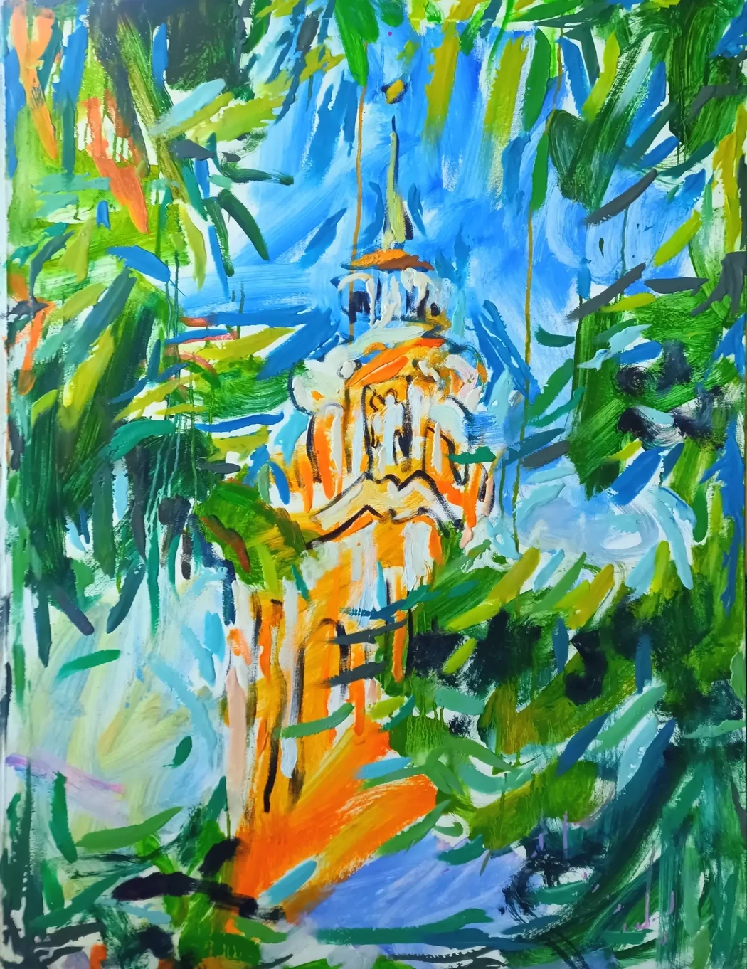 «Зима», Марина Климанова, художник, купить картину.