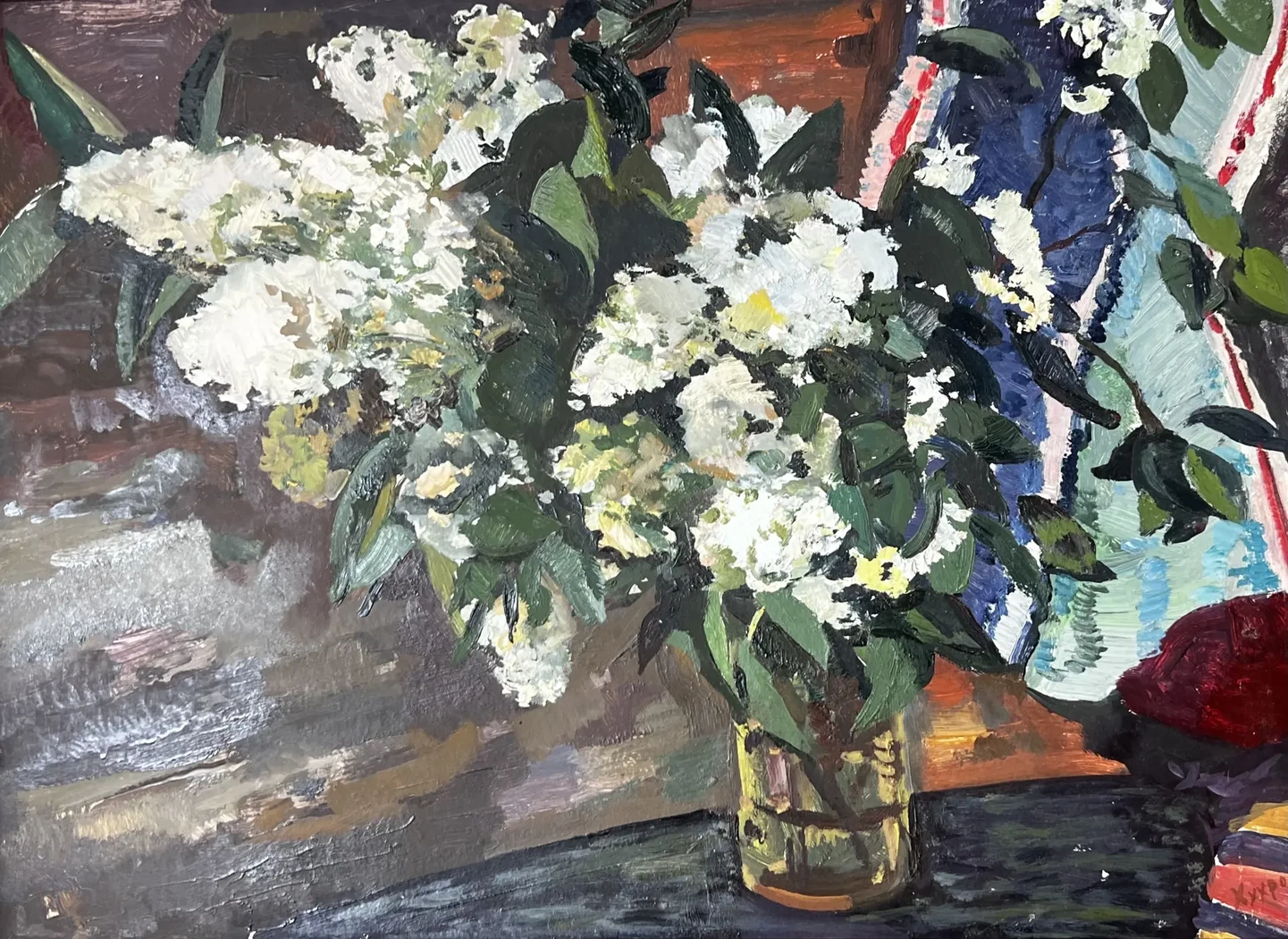 «Сирень», Хухров Ю.Д., художник, купить картину, купить, работы, аукцион, живопись, галерея ОПХ, Bidspirit, бидспирит, магазин