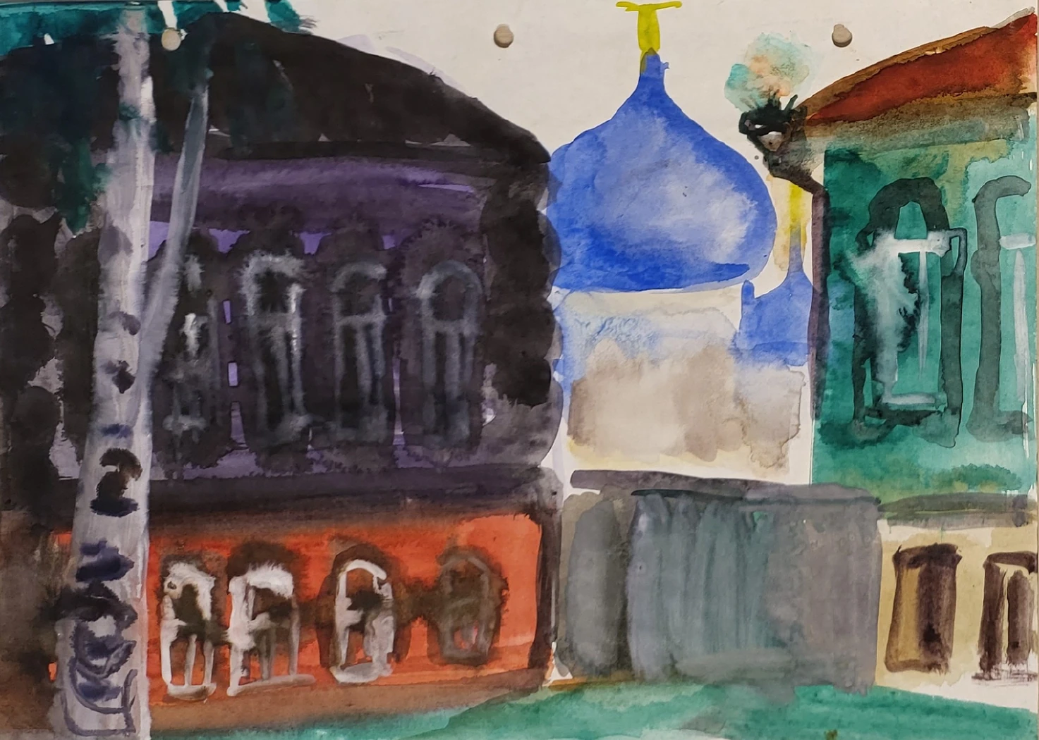 «Рождественский собор», Аршакуни Завен Петросович, художник, купить картину 