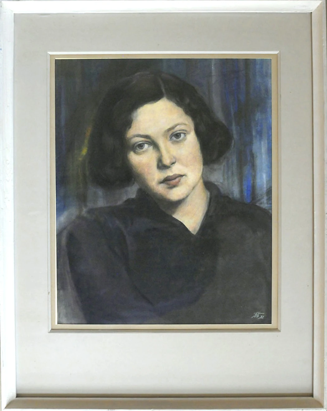 «Портрет молодой женщины (Т. Мясоедова)», 1932, Белоусов П.П.