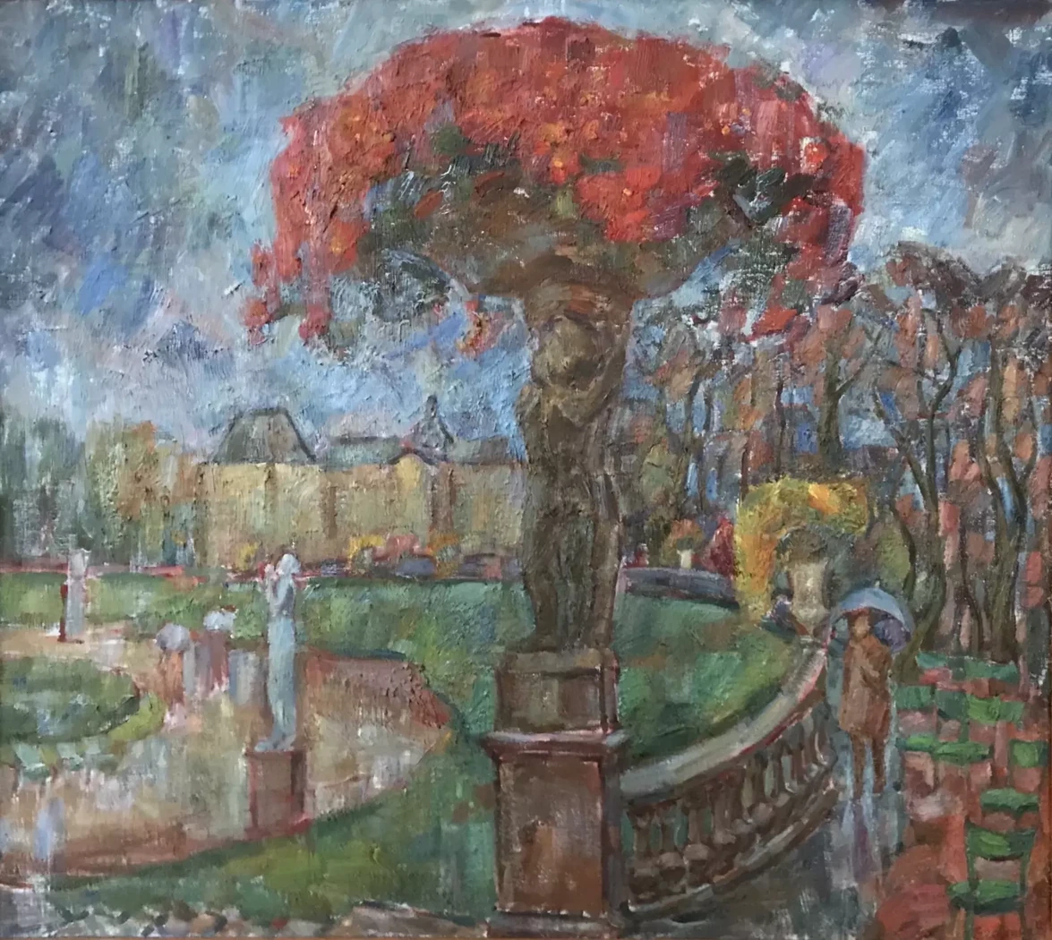 «Люксембургский сад», Егошина Вера Алексеевна, художник, купить картину
