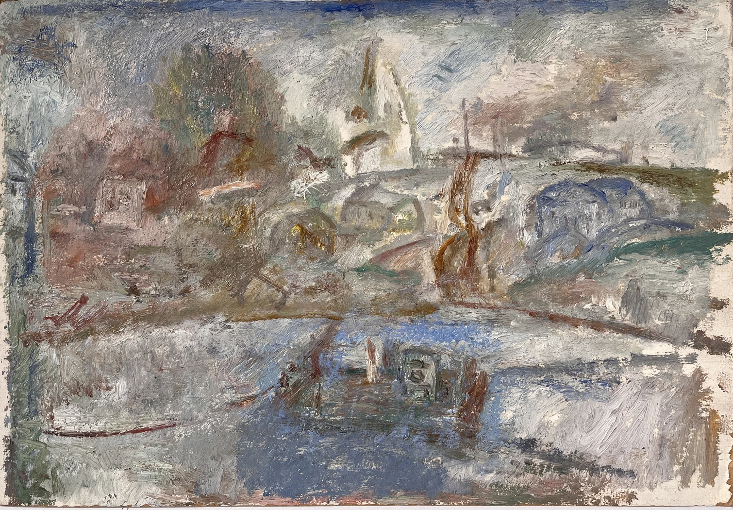 «Утро на реке», Тюленев В.И., художник, купить картину