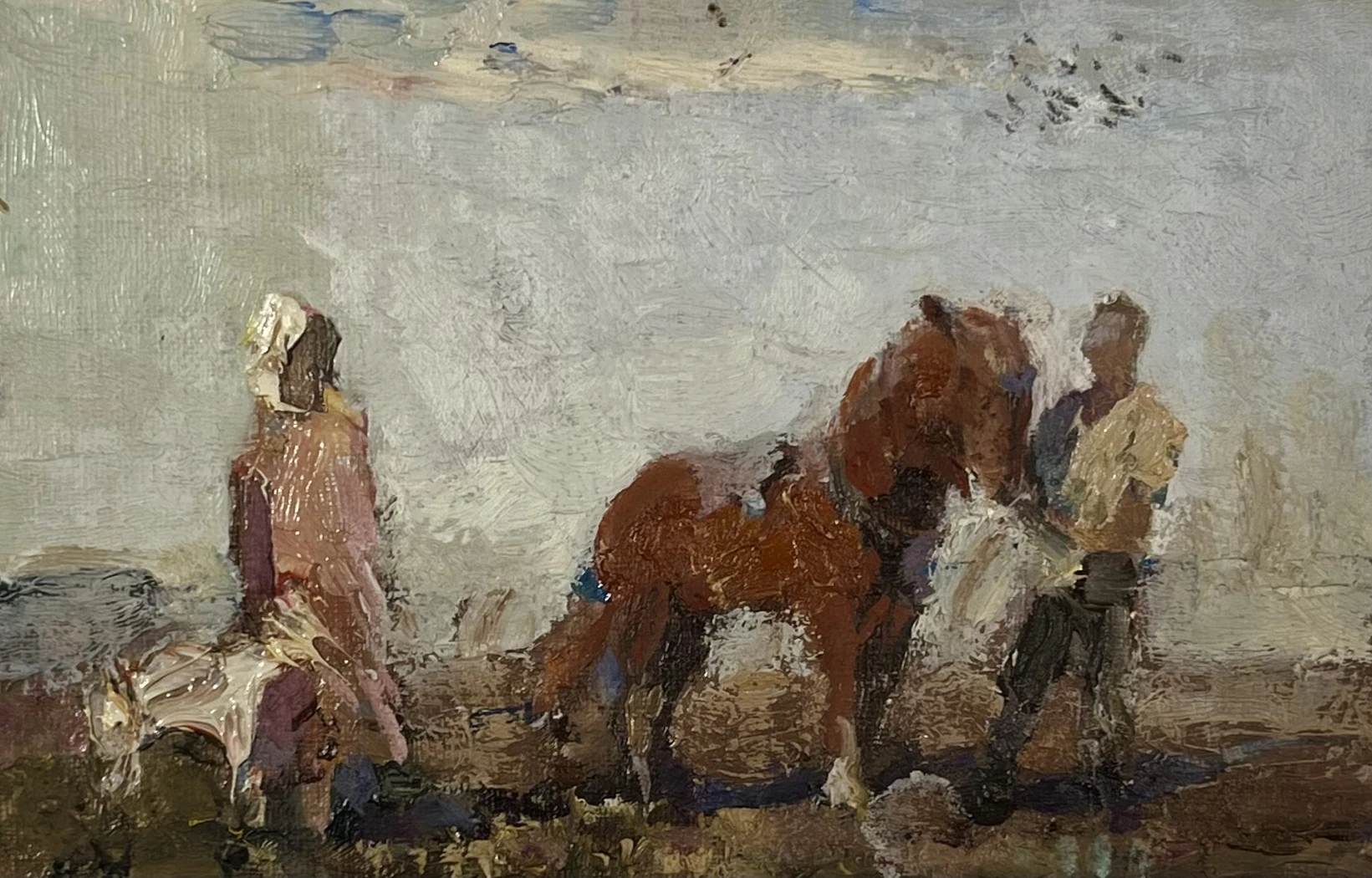 «Лошадь в поле»,А.Я.Николаев