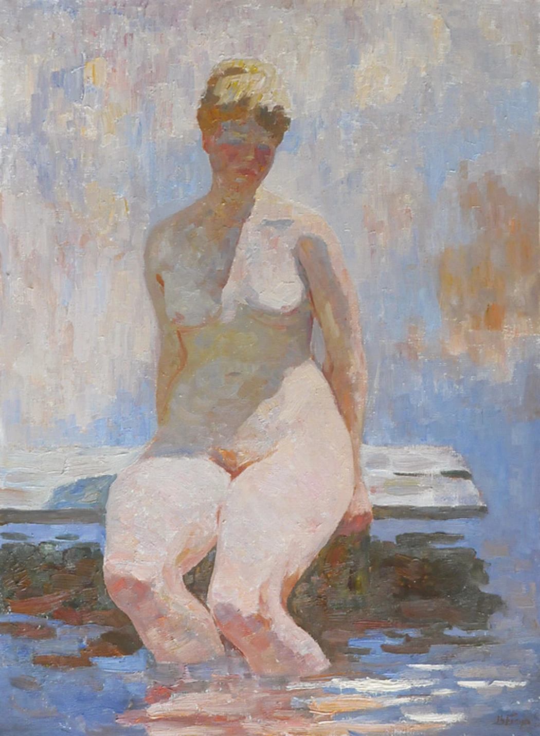 «Купальщица», 1993, Борисов В.И.