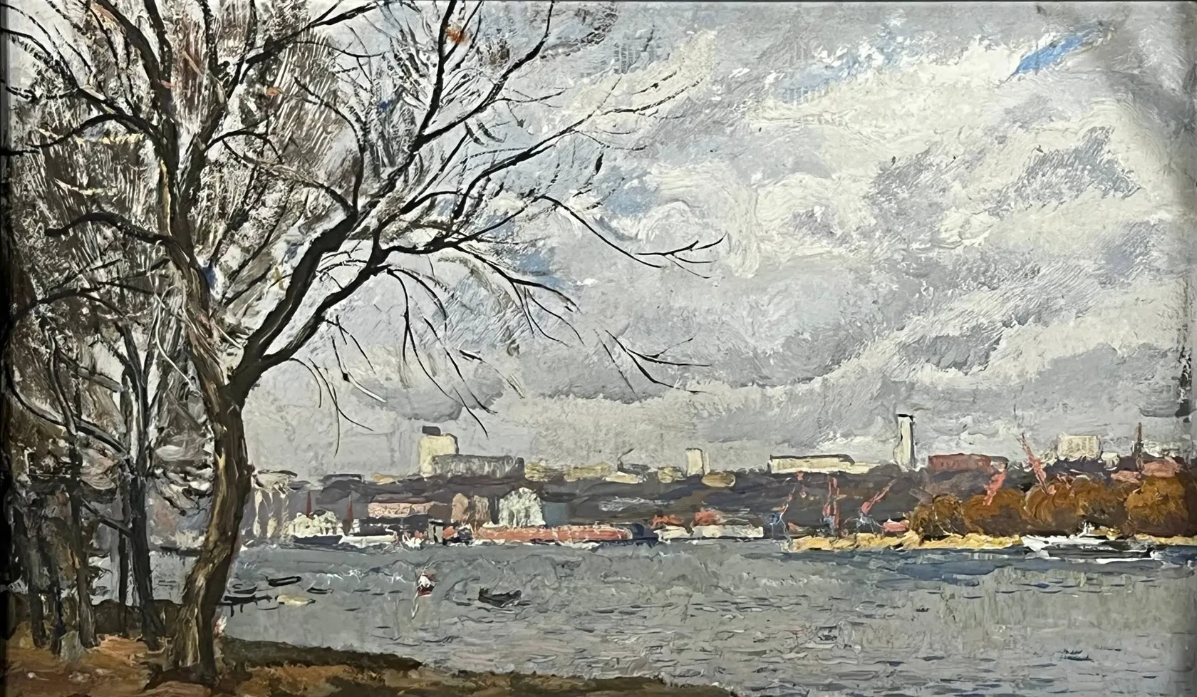 «Пейзаж», Коровин Виктор Иванович, художник, купить картину, купить, работы, аукцион, живопись, галерея ОПХ, Bidspirit, бидспирит, магазин